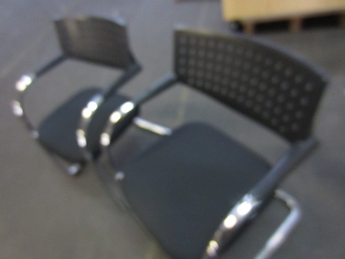 Vitra Visavis Besprechungsstuhl Konferenzstuhl Büromöbel Freischwinger - Bild 4 von 14