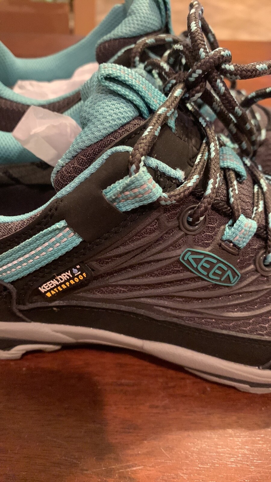 SCARPE DA TREKKING TRAIL KEEN IMPERMEABILI DI QUALITÀ NUOVE SENZA SCATOLA TAGLIA 5