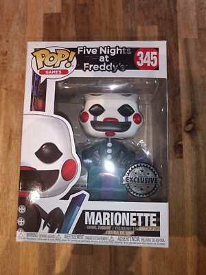 Funko Pop 345,Marionette,Five Nights At Freddys,Mit Protektor 
