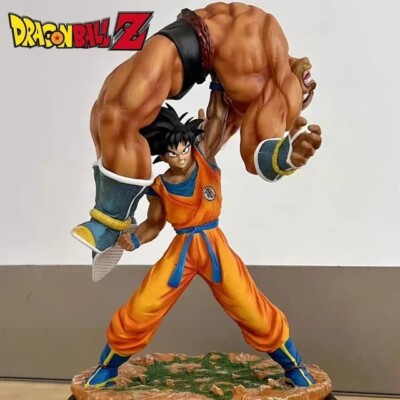 Anime Dragon Ball Son Goku Lifting Nappa 17'' PVC Figure Model Statue Gift Ideas