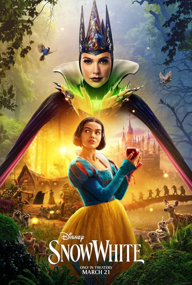 Snow White movie poster print (b) - 11 x 17 inches - Disney - Rachel Zegler