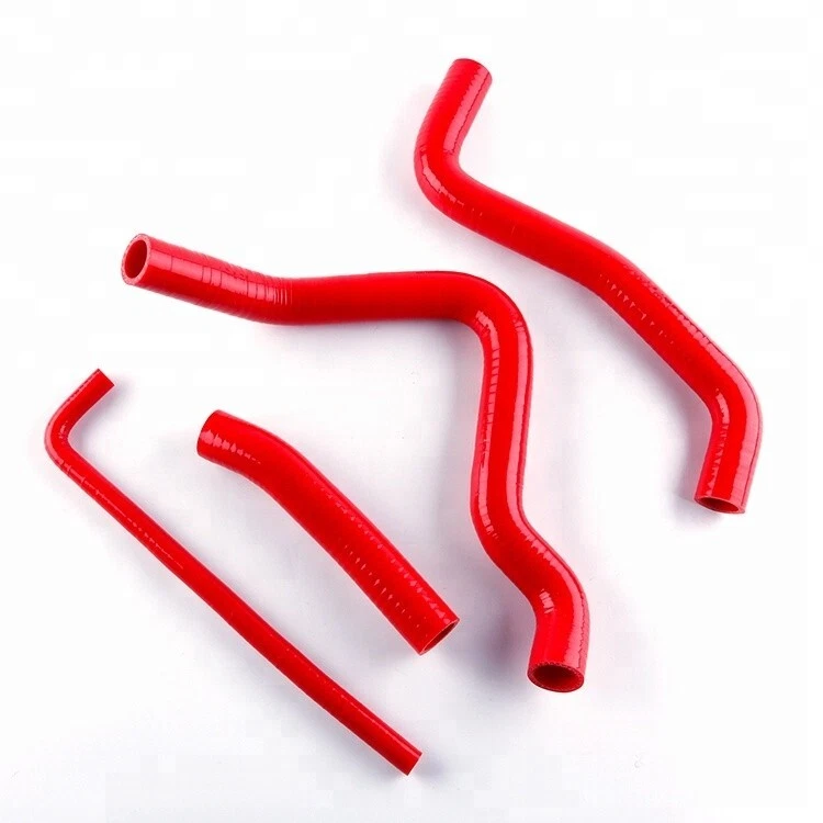 Manguera de refrigerante de radiador de silicona roja para Suzuki GSXR1000 2005 2006 3 capas Foto 3 de 4