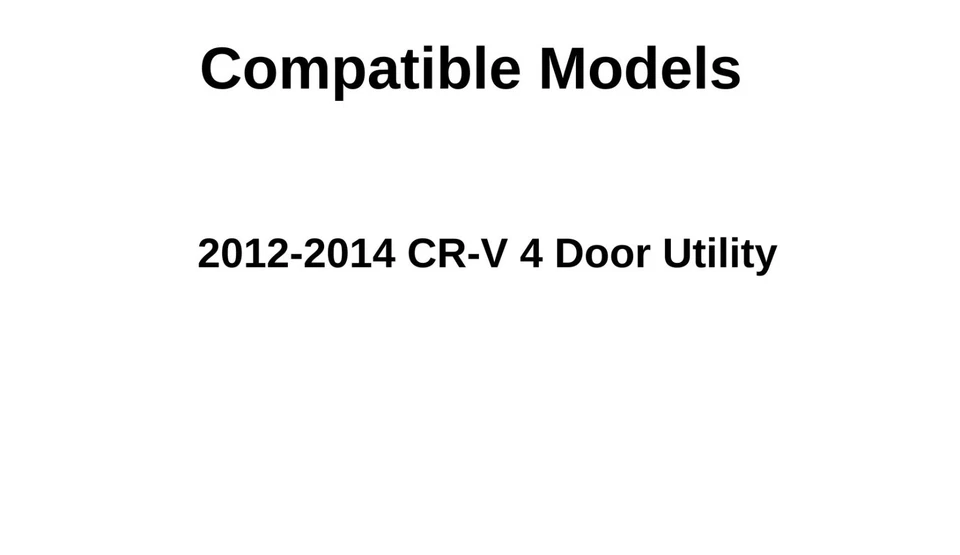 Fits 2012-2014 Honda CR-V Back Window Glass Rear Heated Foto 3 de 4
