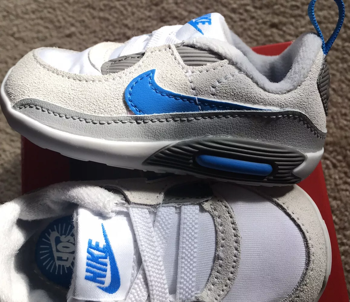 Nike Air Max 90 Crib CB Bootie Shoes Sneakers CI0424 110 Baby Size