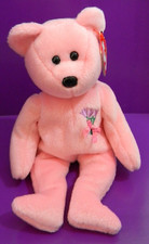 MUM THE PINK BEAR MOTHER'S DAY EDITION TY BEANIE BABY BABIES BORN MAY 13, 2001