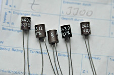 4 Stück MIL - Präzisions-Widerstand 2443R / 2,443K  +-0,1%;  aus BW - Bestand