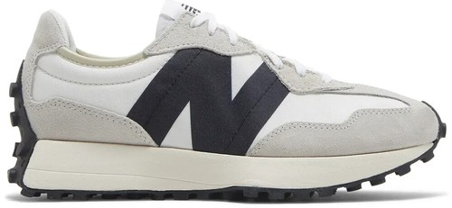 New Balance 327 Sea Salt Black Casual Shoes White Black WS327FE 113 Size 7.5 New - 第 2/7 張圖片