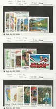Italy Postage Stamp 19681986 Mint Nh 1994 Jfz