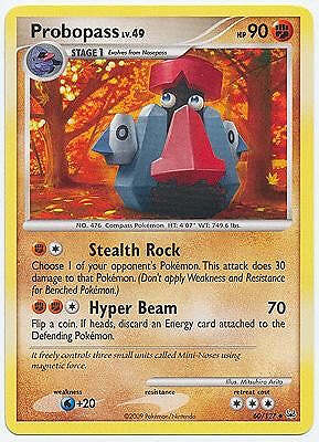 Pokemon Platinum Edition Uncommon Card - Probopass 60/127