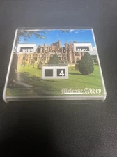 Melrose Abbey Perpetual Calendar vintage props gift