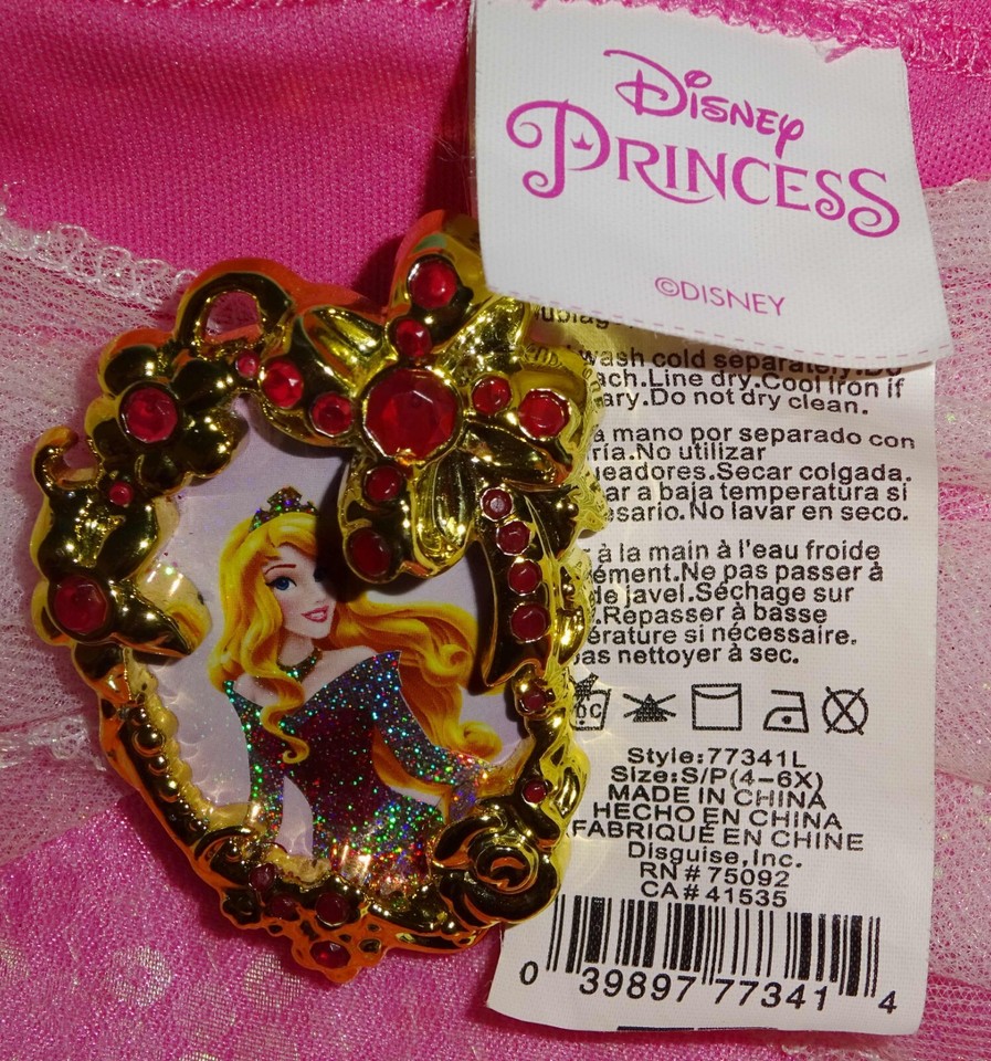 DISNEY PRINCESS DRESS UP LOTCinderellaAuroraRapunzelSofia46X