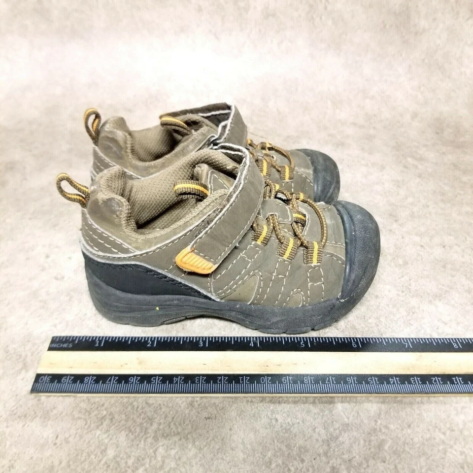 Tenis informales Jumping Beans para niños pequeños talla 7 marrón Foto 4 de 4