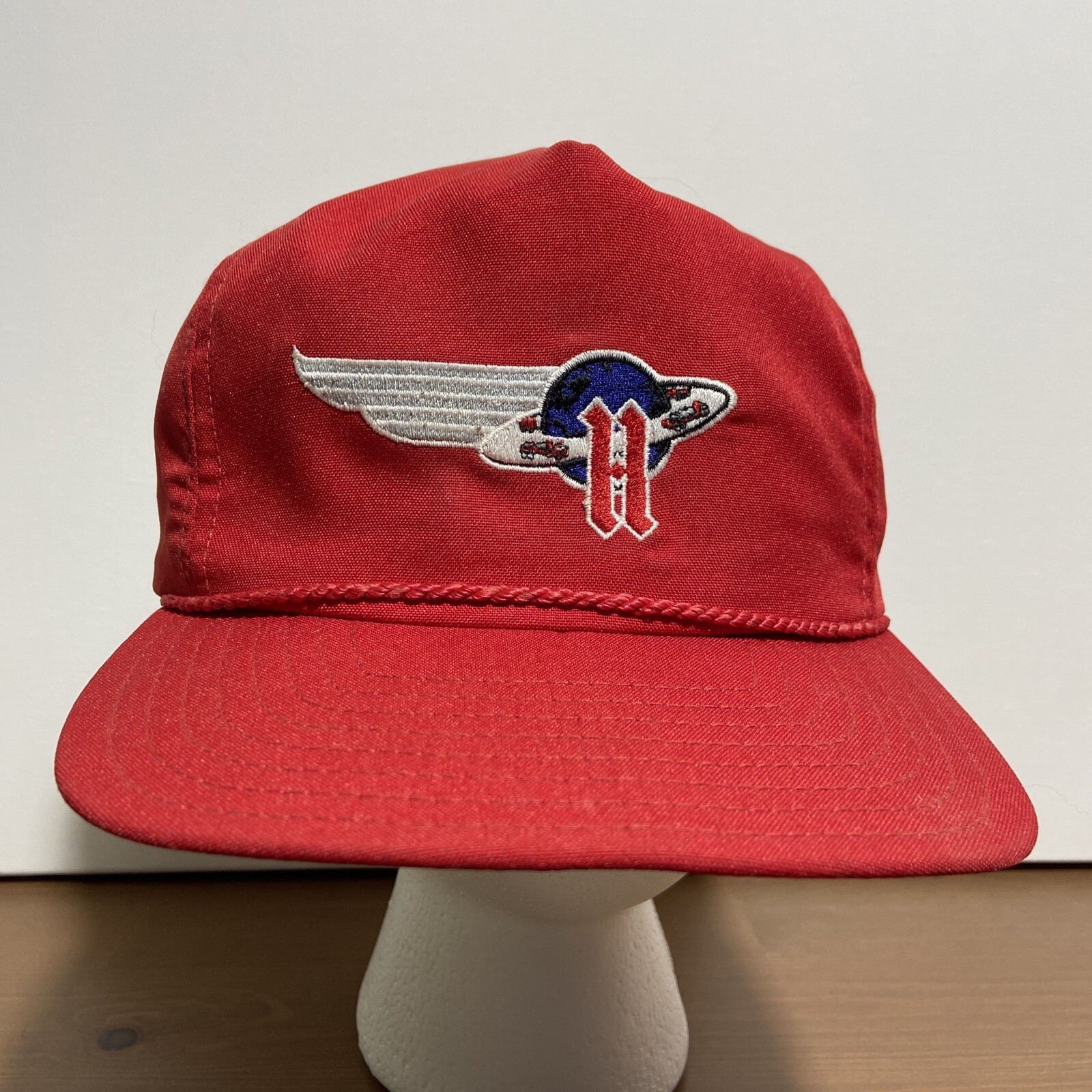 Vintage Halliburton Hat / Strap Cap / Oilfield Oil Gas Energy / Flying