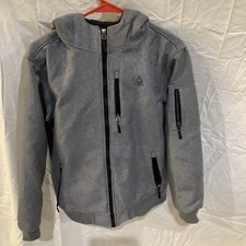 Reebok Gray Hoodie Jacket Size YOUTH XL  Warm  Great Condition  Free Shipping