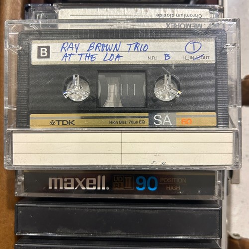 Ray Brown Estate Jazz Cassette Archive – 15 Rare Live & Studio Recordings - Picture 6 of 24