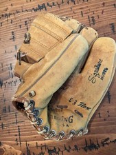 VINTAGE Spalding Al Dark RHT SIGNATURE SERIES GLOVE 42-267 EZ Flex Baseball B4