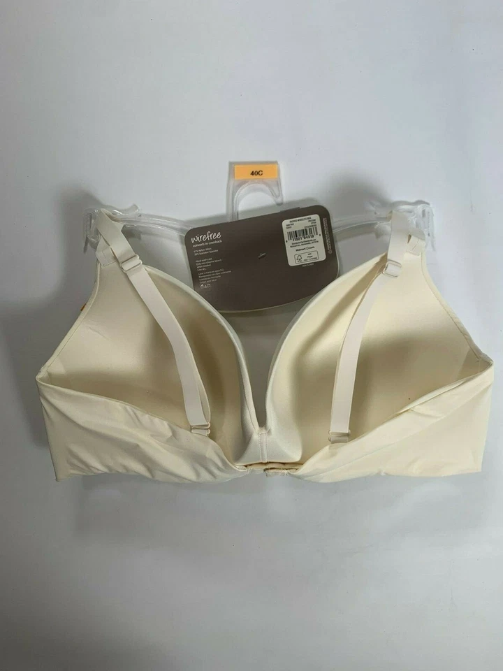 Sujetador para mujer Secret Treasures prístino sin cables se convierte en espalda cruzada ¡NUEVO! Foto 2 de 3