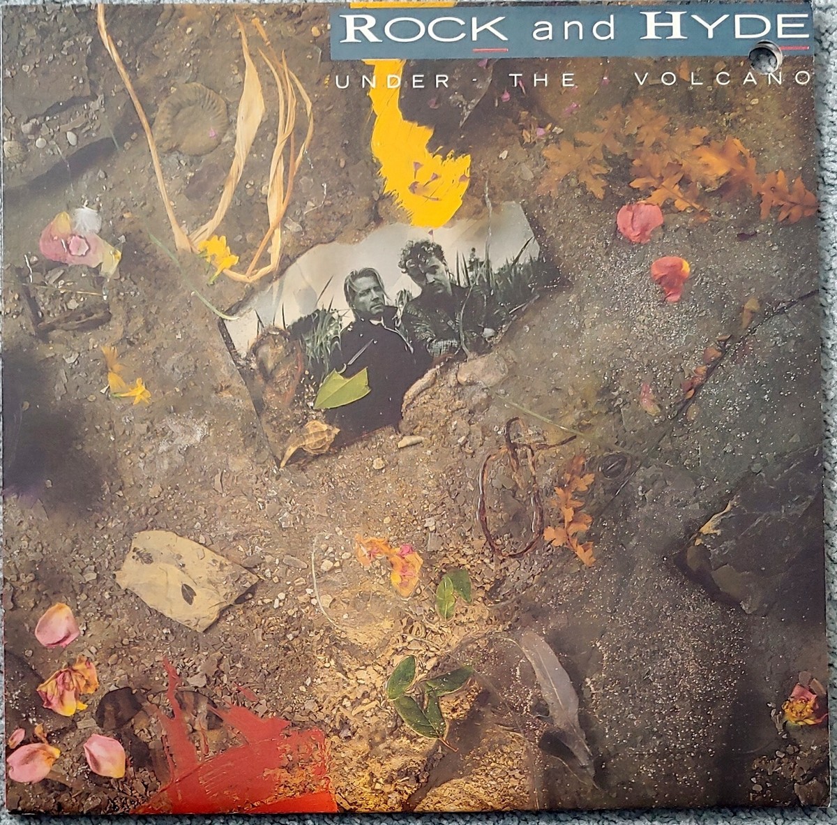ROCK AND HYDE – UNDER THE VOLCANO LP 33 RPM VINYL EX COND