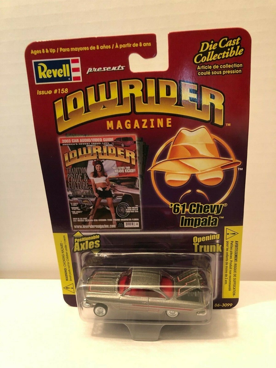 Revell Lowrider '61 Chevy Impala Opening Trunk 1/64 Scale