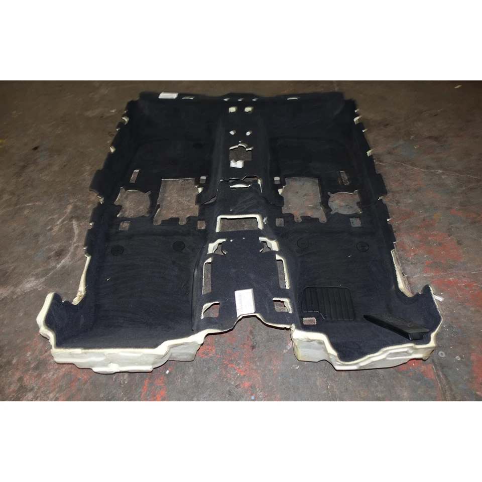 BMW F06 2014-2018 serie 6 gran cupé xDrive interior alfombra cubierta de suelo negro Foto 3 de 4