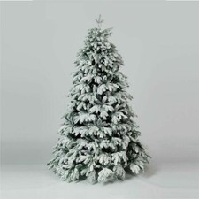 Snow Flocked Christmas Tree 5ft, 6ft or 7ft Cascade Premium Artificial Xmas New