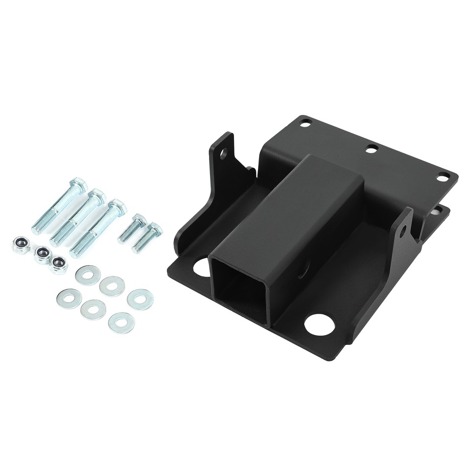 Kawasaki Mule Sx Winch 2" Receiver Hitch Mount Bracket For 2017-2025 Kawasaki Mule SX - Rear Tow Hitch, No Drilling Rear Trailer Hitch Mount - Foto 3