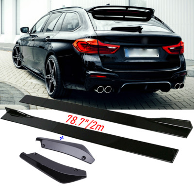 Heckstoßstangenschutz Lippe + Seitenschweller für 5er G30 G31 G36 M Performance