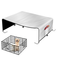 Dog cage top cover 210D Oxford Privacy Enclosure Tarp Waterproof Large Kennel