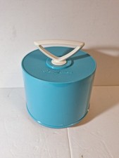 VTG Disk-Go-Case 45-RPM Vinyl Record Holder Carrier Case Blue Turquoise Aqua