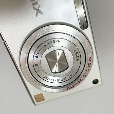 Panasonic LUMIX DMC-FX33 White Compact Digital Camera Tested Condition