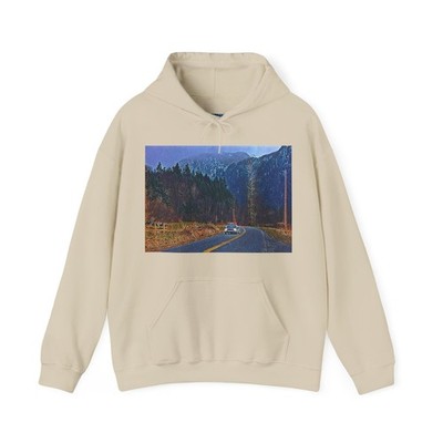 Twin Peaks Graphic Print Long Sleeve Unisex Heavy Blend  Hooded Sweatshirt Gift