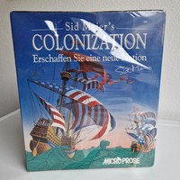 Sid Meier's Colonization Microprose Pc Big Box Neu - RaritÄT -