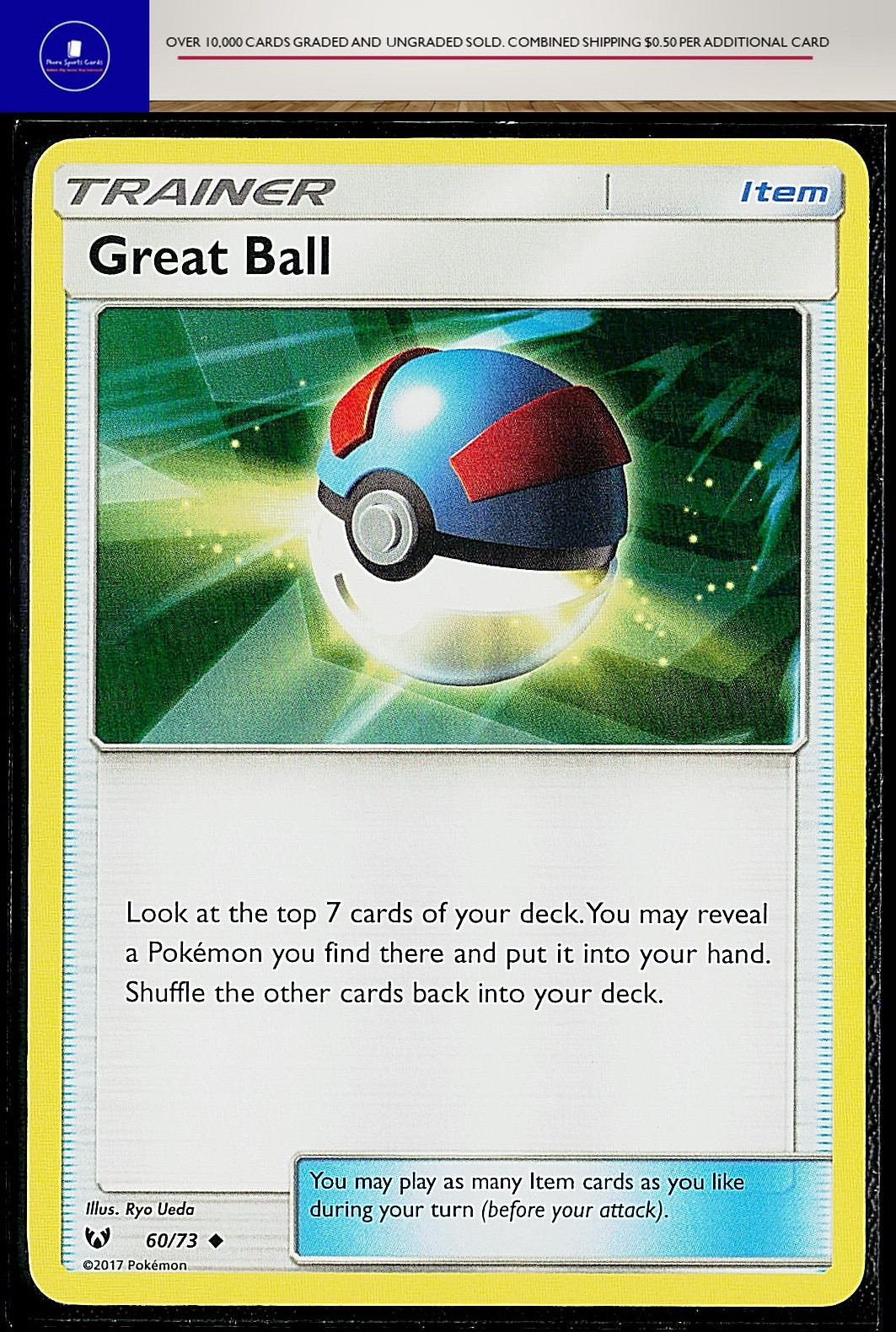 Shining Legends Great Ball #60/73 Uncommon