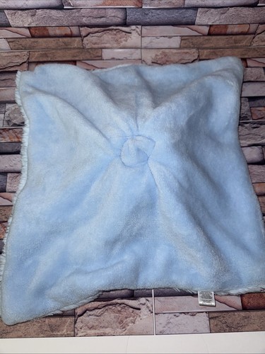 Head Shoulders Toes & Bows Plush BLUE PUPPY DOG Lovey Security Blanket - Picture 8 of 12