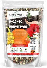 Elite 8-10-10 Professional 4 quarts, Flower & Fruit Tree Fertilizer 