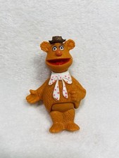 4  1979 Jim Henson Fisher Price Fozzie Bear Figure Vintage Toy