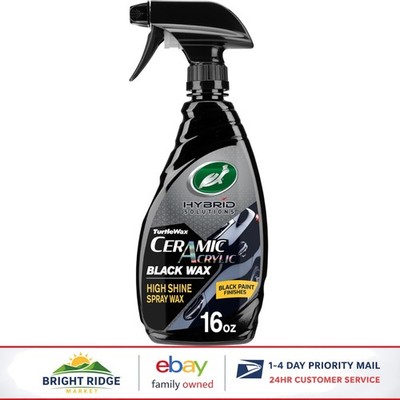 Ceramic Acrylic Black Car Wax Spray for High Gloss Shine and Paint Protection