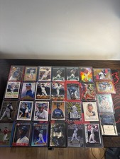 Ken Griffey Jr. Topps Baseball Card Lot 28 Mariners Reds Donruss Upper Deck Sets