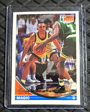 Topps Gold 1993-94 Anfernee Hardaway Rookie #334 Orlando Magic Basketball Card. rookie card picture