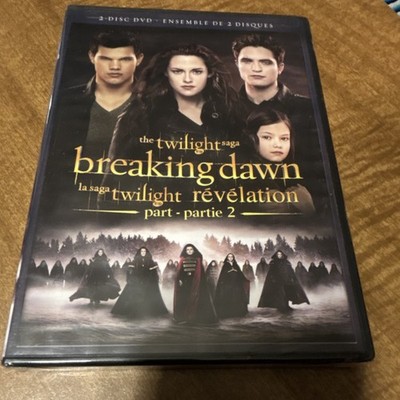 Summit Entertainment Twilight Saga Breaking Dawn Part 2 DVD Stewart Pattinson S 