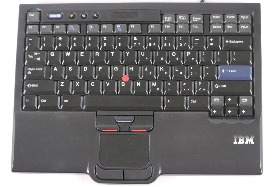 Original Lenovo IBM SK-8840 PS/2 Wired Keyboard With TrackPoint US ⭐NEW Open Box - Image 3 of 4