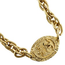 Chanel Coco Mark Necklace Women Gold One Size 580260
