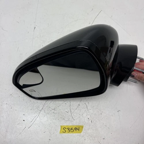 13 14 15 16 Ford Fusion LH LEFT Driver Side View Mirror BLACK w/ Turn Signal OEM
