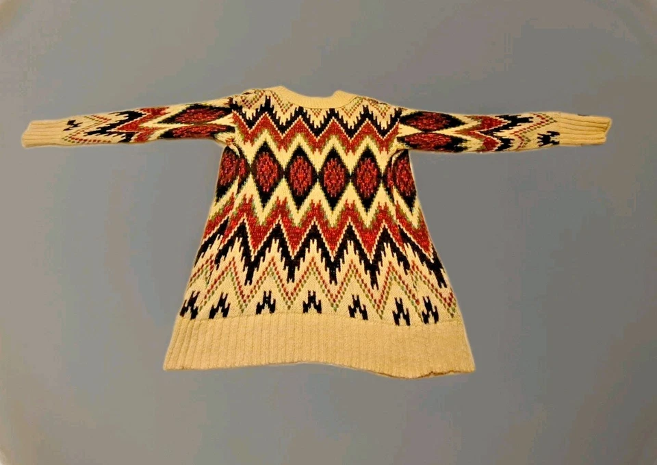 MOSSIMO WOMENS CARDIGAN SWEATER/DIAMOND PATTERN/SIZE SMALL/PRE-OWNED - Image 3 of 4