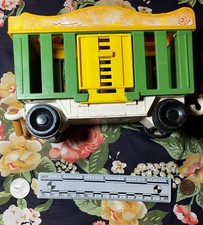 Antique Vintage Circus Train Car Lion’s