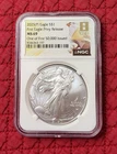 2025 (P) Eagle S$1 First Eagle Privy Release MS69 One of first 50,000 Issued NGC