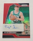 2024-25 Prizm BAYLOR SCHEIERMAN SP Red Rookie Signatures Boston Celtics /99 🔥