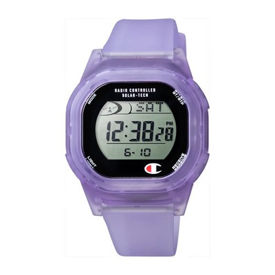 CITIZEN Q&Q Champion Solar Tech Radio Controlled Lavender D00A-010VK Japan New