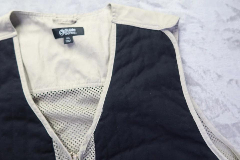 Chaleco Guide Series Caqui Caza Senderismo Fotografía Tiro Para Hombre Talla 3XL XXL Foto 2 de 4