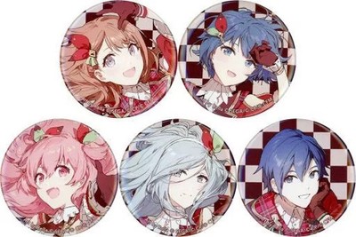Hatsune Miku Badges/Pins MORE MORE JUMP! (World Wide Wonder) Can Badge Set